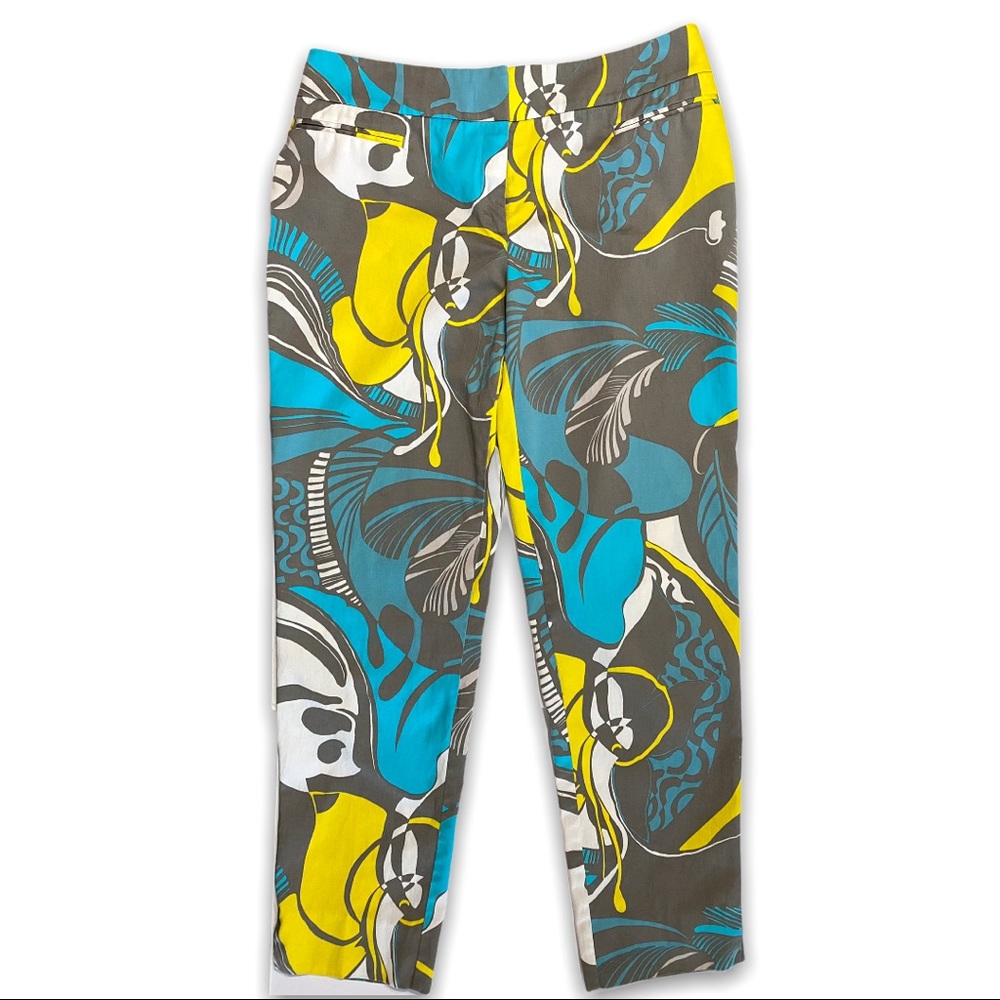 Lafayette 148 New York Multicolor Straight Leg Pants